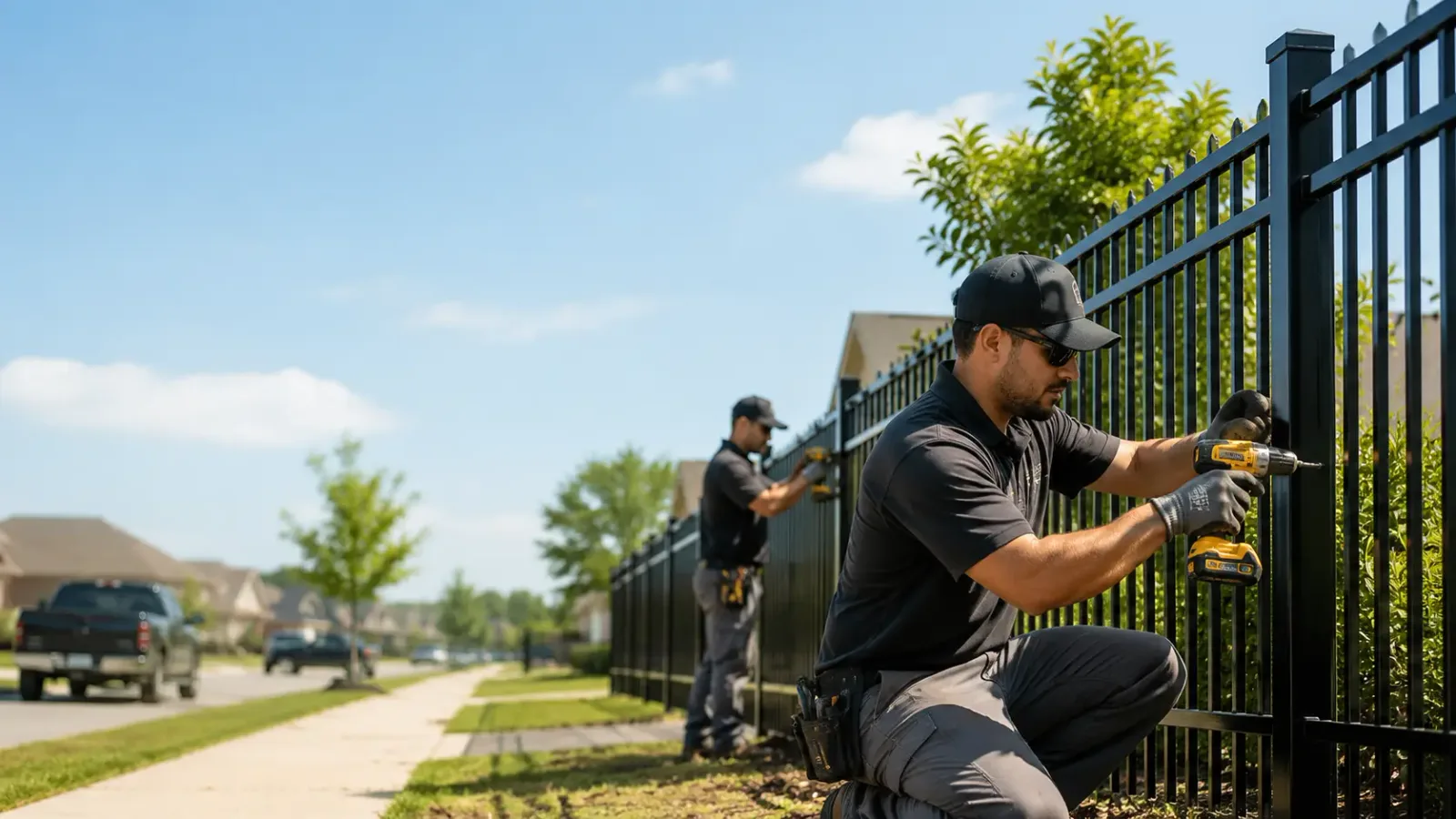 Metal Fence Installation in Harvard, IL
